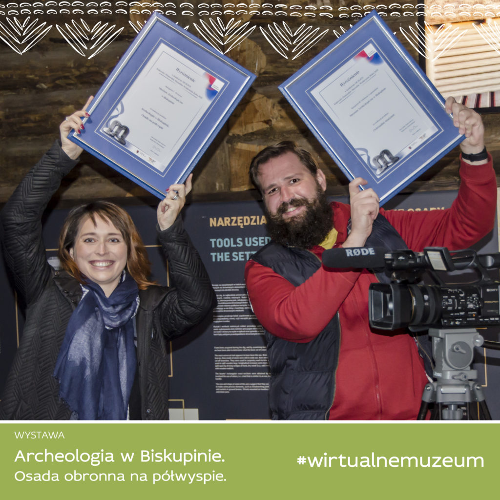 Koordynatorzy wyróżnionych projektów - Joanna Witulska i Łukasz Gackowski